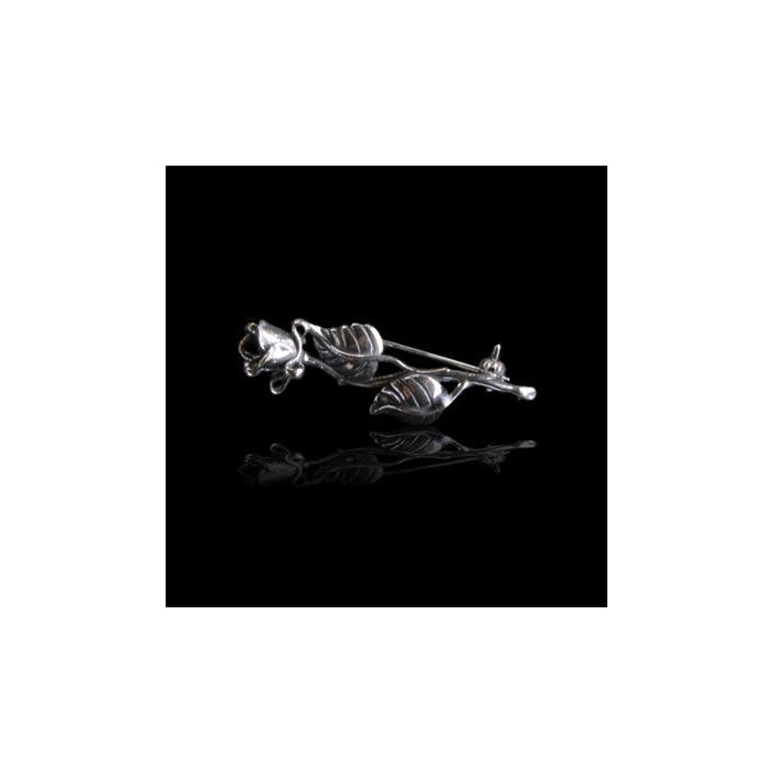 Broszka srebrna róża SH 3,6g