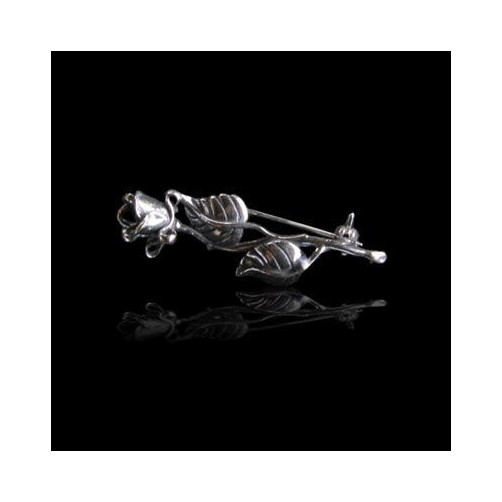 Broszka srebrna róża SH 3,6g