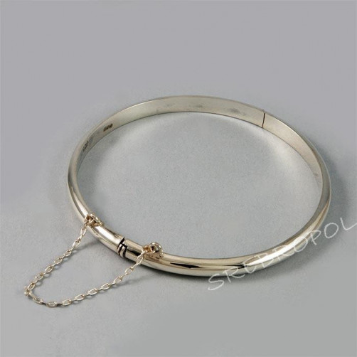 Bransoletka srebrna okrągła 79/T