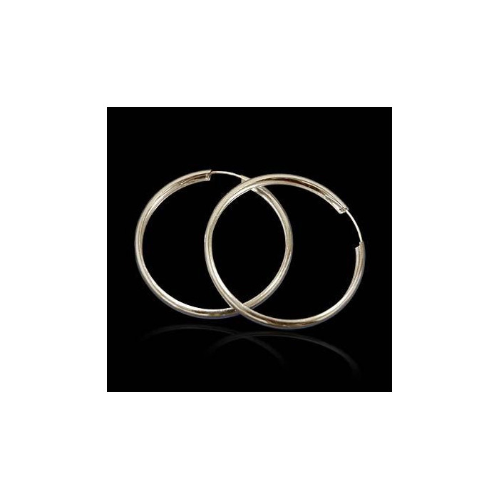 Kolczyki srebrne koła K SR 28/5 8.3g