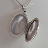 Zawieszka srebrna owal otwierany 49/T