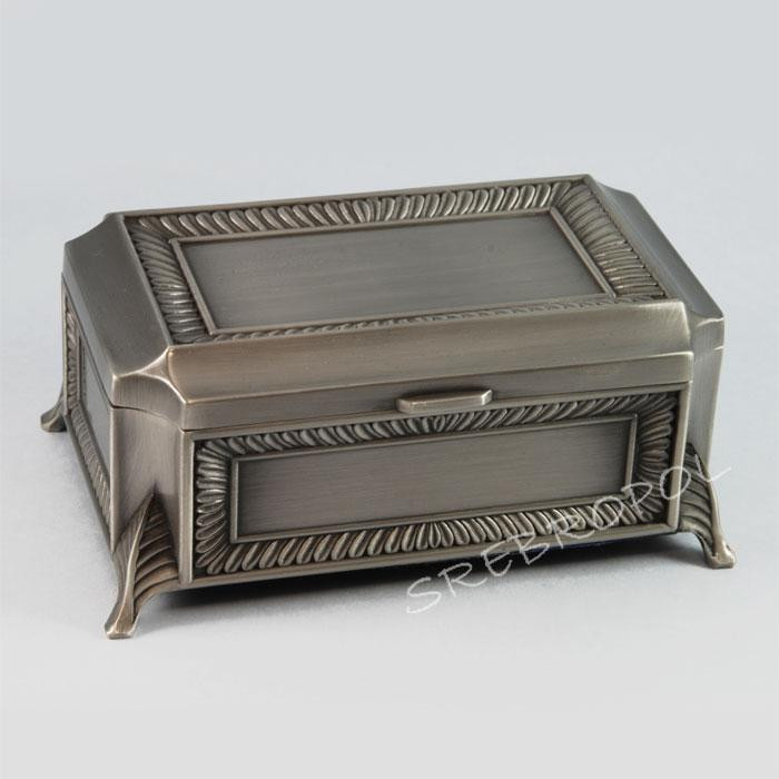 Cynowana szkatułka na biżuterię 461-4810