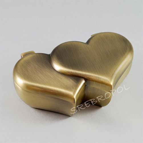 Szkatułka mosiądzowana 461-4804