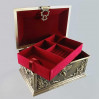 Mosiądzowany kuferek na biżuterię 461-4787