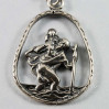 Brelok srebrny św. Krzysztof BR 35/0