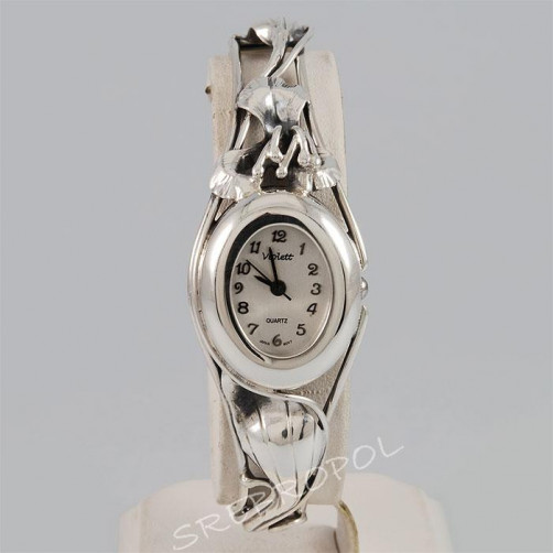 Zegarek srebrny damski Violett 57