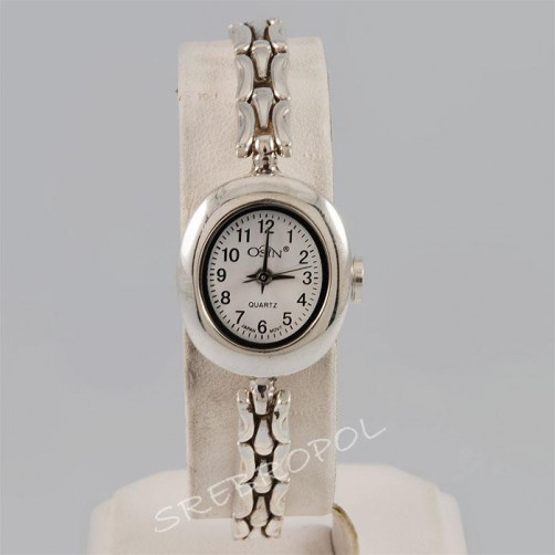 Zegarek srebrny damski Osin 28
