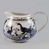 Cukiernica i mlecznik - porcelana japońska Pawie FIL155KN_1