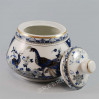 Cukiernica i mlecznik - porcelana japońska Pawie FIL155KN_1
