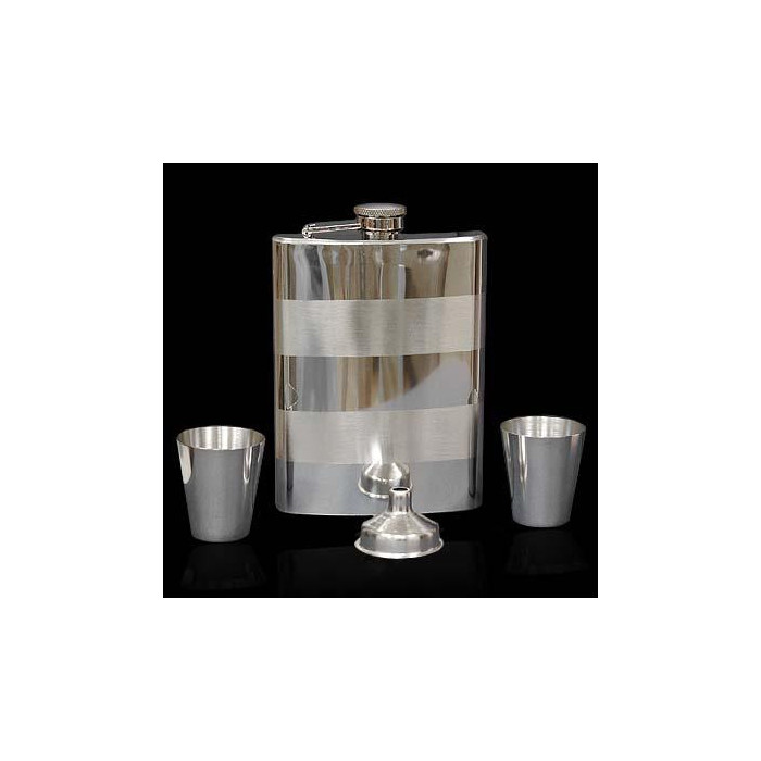 Zestaw piersiówka + kieliszki + lejek 6.3017