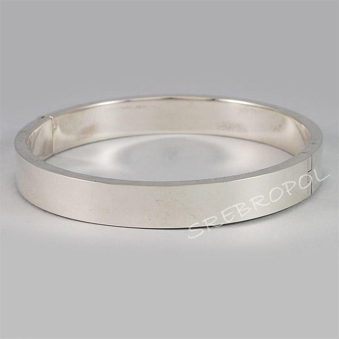 Bransoletka srebrna okrągła B 119/0