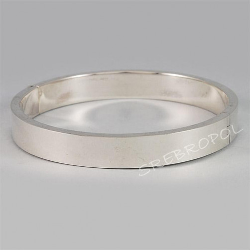 Bransoletka srebrna okrągła B 119/0