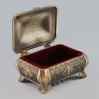 Mosiądzowana szkatułka na biżuterię 461-4790