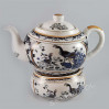 Dzbanek z podgrzewaczem - porcelana japońska Pawie TL-JS11