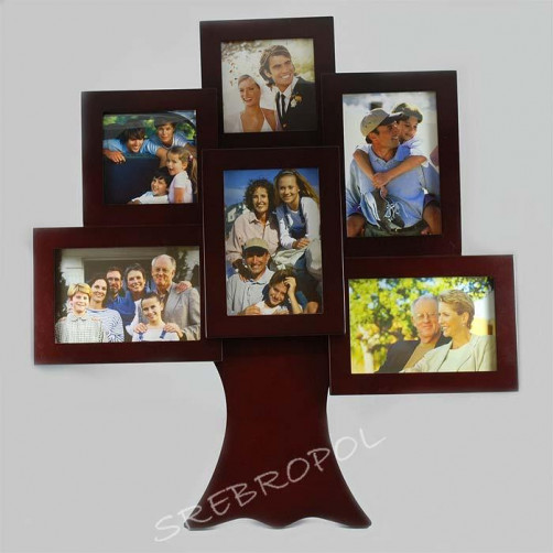 Drewniane drzewko genealogiczne 469-9018