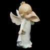Figurka porcelanowy aniołek z muszelką 325-3006