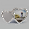 Ramka na zdjęcie w kształcie dwóch serc + opcja grawer 473-3063