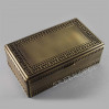 Mosiądzowana kasetka na biżuterię 461-4823