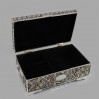 Posrebrzana szkatułka na biżuterię 472-4043