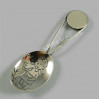 Łyżeczka srebrna z dziewczynką DZ 35/0