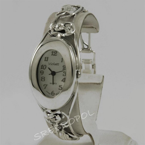 Zegarek srebrny damski Violett 80