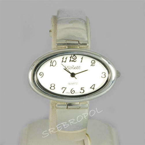 Zegarek srebrny damski Violett 83