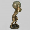 Figurka Atlas w brązie Veronese WU71740A4