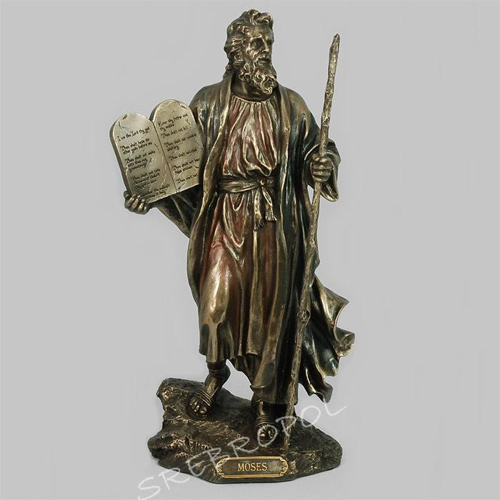 Figurka Mojżesz i 10 przykazań Veronese WU76128A4