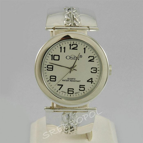 Zegarek srebrny damski Osin 38