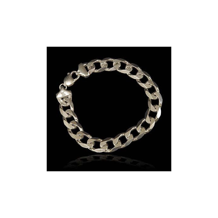 Bransoletka srebrna pancerka B 89/0 38.8g