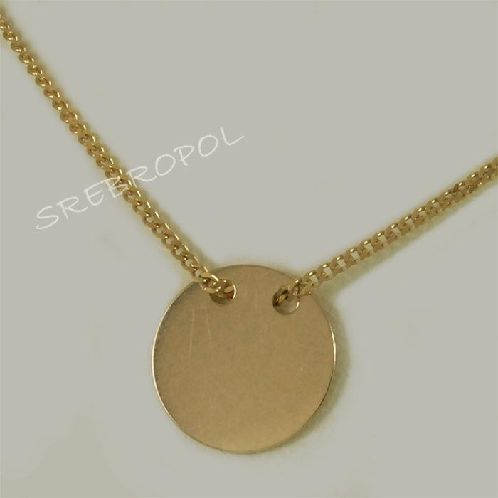 Łańcuszek CELEBRYTKA - plasterek N22/0P1