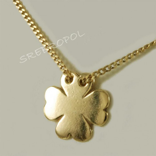 Łańcuszek CELEBRYTKA - koniczynka WC2