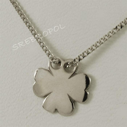 Łańcuszek CELEBRYTKA - koniczynka N22/0S