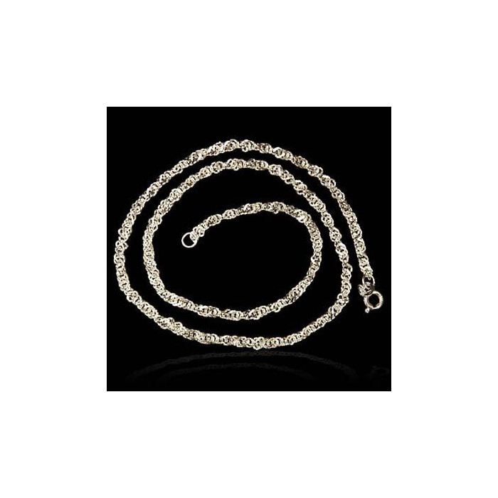 Łańcuszek srebrny singapur Ł 11/0 5.4g