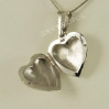 Srebrny sekretnik w kształcie serca W-PU LT27/0