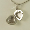 Mały srebrny sekretnik w kształcie serca W-PU LT12/0