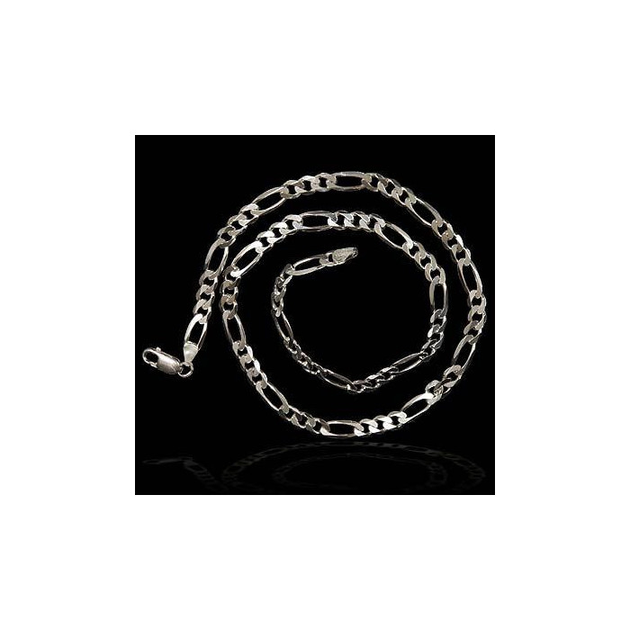 Łańcuszek srebrny figaro Ł64/0 55 cm