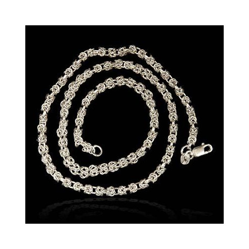 Łańcuszek srebrny węzełek Ł 38/0 16.1g 45 cm