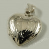 Srebrny wisiorek w kształcie serca W 35/0
