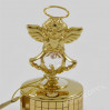 Złota pozytywka aniołek z kryszałkami swarovskiego 122-0245