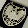 Ryngraf srebrny z Orzełkiem w koronie + opcja grawer W 139/0