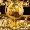 Globus z kamieni półszlachetnych 291-2006