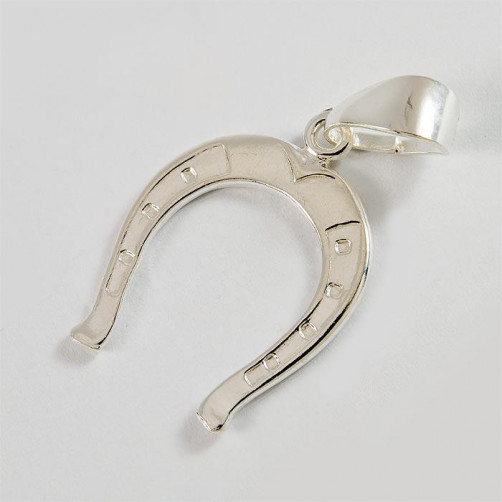 Wisiorek srebrny podkowa W11/0