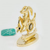 Złota figurka znak zodiaku KOZIOROŻEC z kryształkami swarovskiego 366-0010