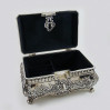 Kuferek posrebrzany na biżuterię 472-4299