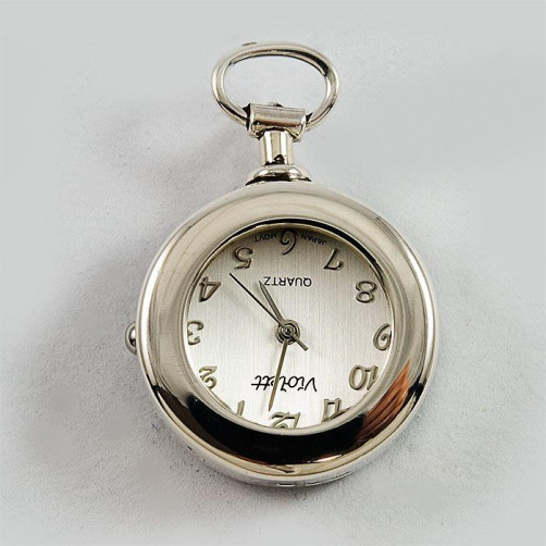 Zegarek srebrny damski na łańcuszek + opcja grawer Violett 99