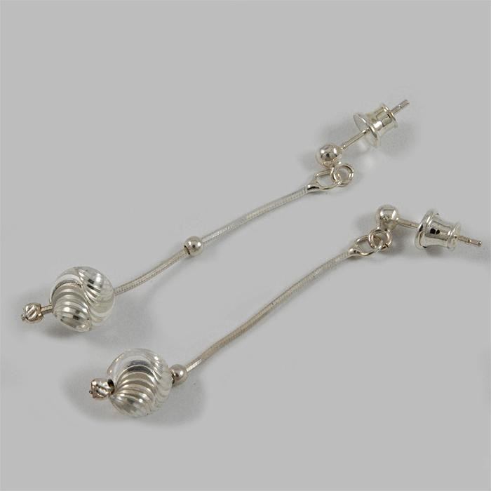 Kolczyki srebrne kuleczki K13 2.7g