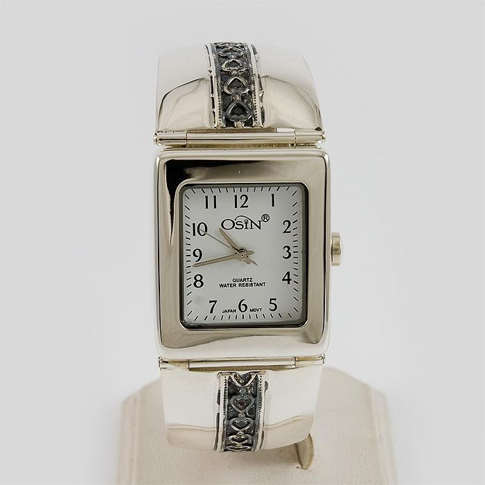 Zegarek srebrny damski + opcja grawer Osin 52