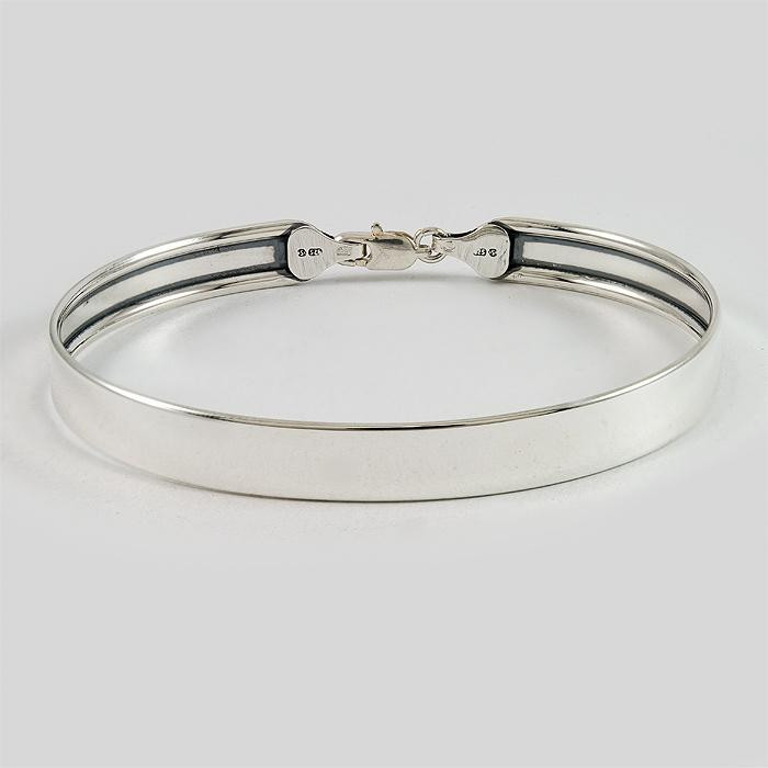 Bransoletka srebrna połysk B49/0