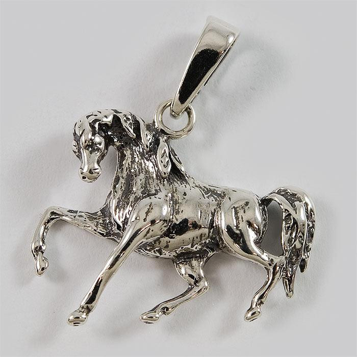 Wisiorek srebrny koń W12/0 2.6g